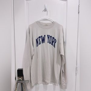Pacsun NY long sleeve t shirt